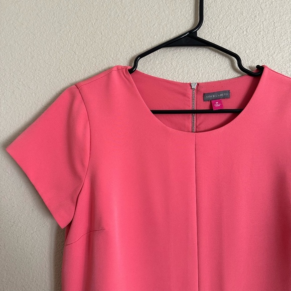 Vince Camuto Dresses & Skirts - VINCE CAMUTO | SHORT SLEEVE PEACH DRESS  | 10